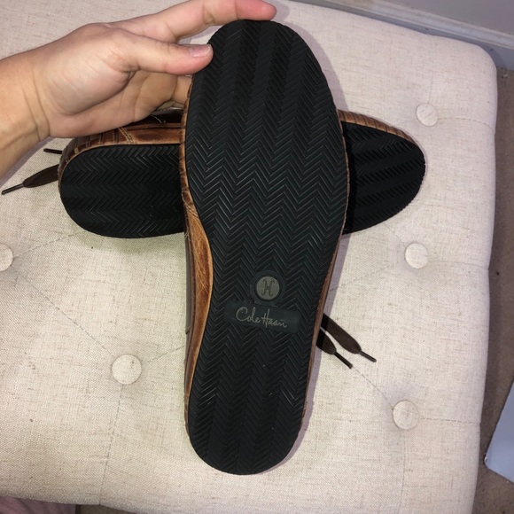 Cole Haan Dark Brown Men's Noah Oxford shoes - Picture 10 of 11